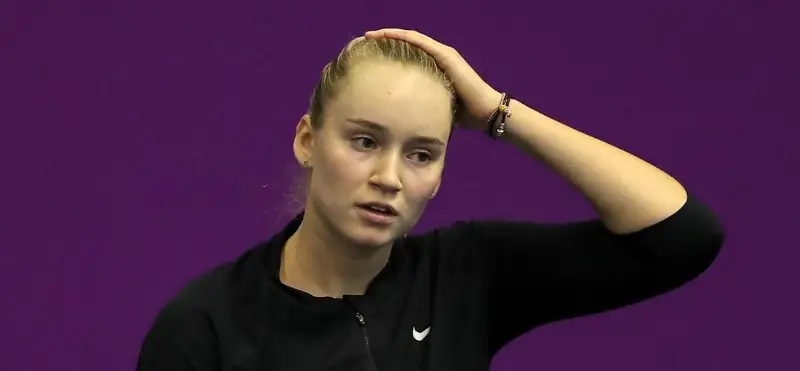Казахстанка Елена Рыбакина проиграла в финале теннисного турнира
