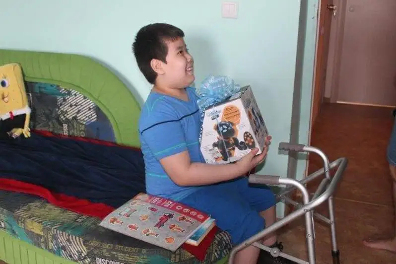 Мечту особенных детей в день семьи осуществили спасатели ВКО