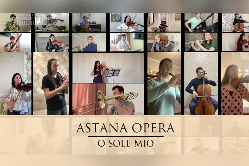 ‘O sole mio: мировые звезды приняли участие в творческом проекте «Астана Опера»