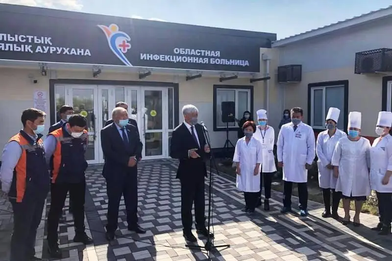Новую инфекционную больницу построили в Талдыкоргане