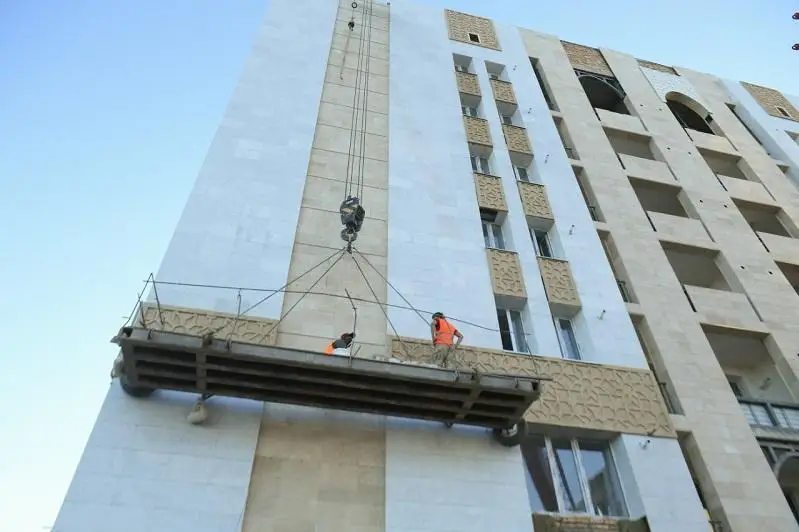 Строительство 22 семиэтажных домов в Туркестане закончат уже в конце ноября