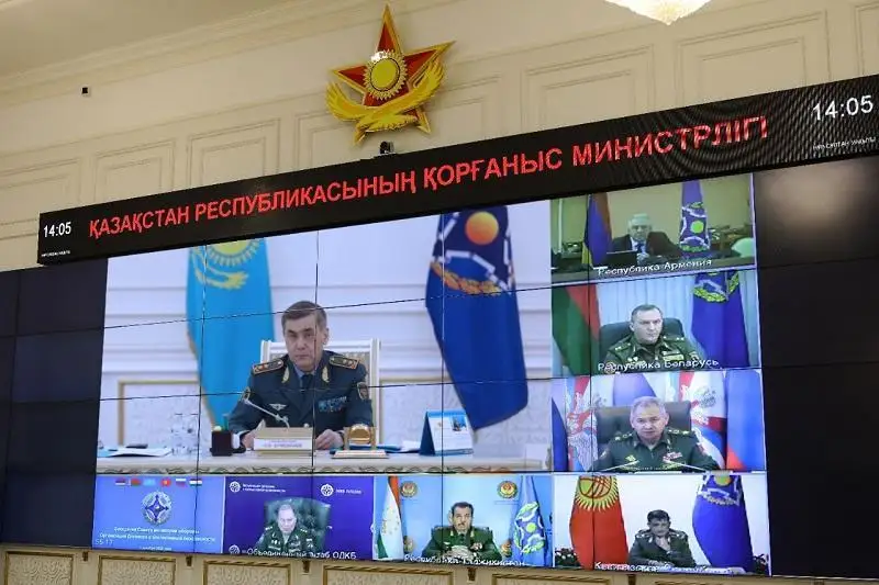 Заседание Совета министров обороны ОДКБ прошло в онлайн формате