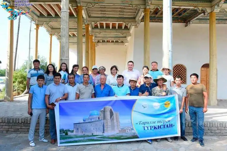 Информационный тур «Тарихы терең Түркістан» начался в Туркестанской области