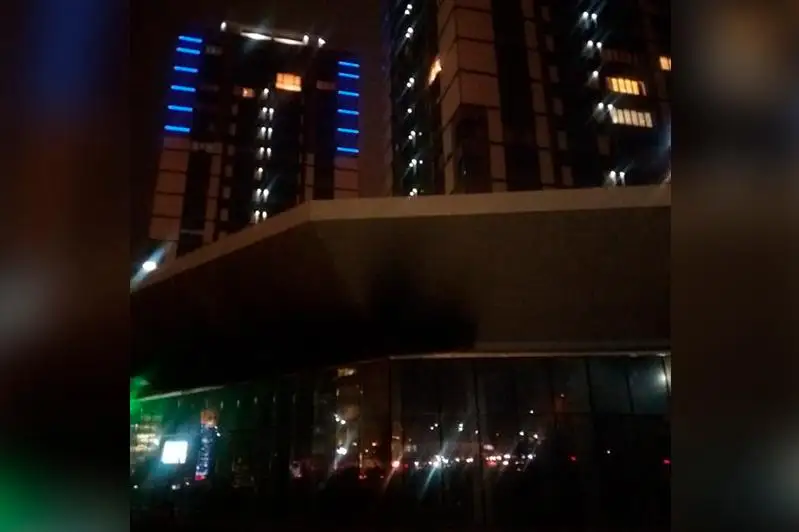 Пожар у ЖК «AFD Plaza» произошел в Алматы