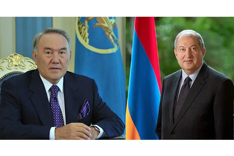 Президент Армении пожелал Елбасы скорейшего выздоровления