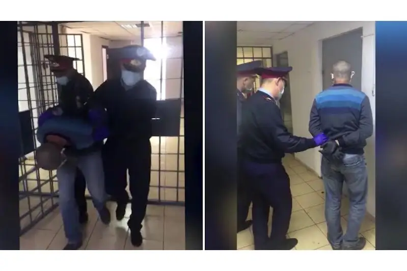 Водитель избил добровольца-военнослужащего на посту в Алматинской области