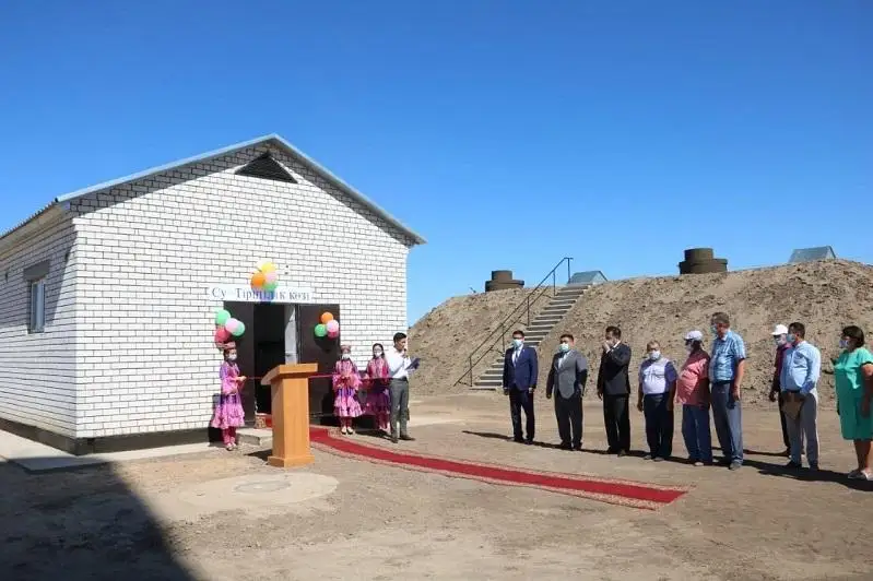 Жителей еще одного села Жанибекского района ЗКО обеспечили чистой питьевой водой