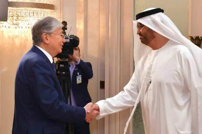 Глава государства встретился с гендиректором «Abu Dhabi National Oil Company»