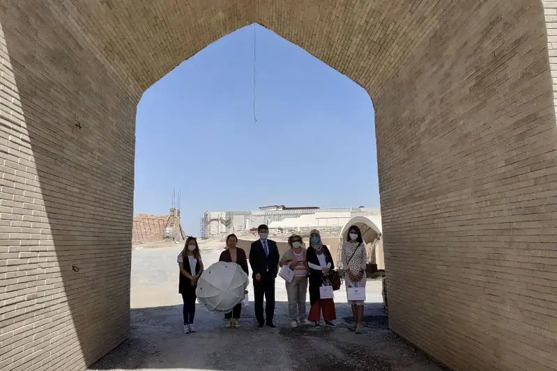 Цитадель в старом городище Шымкента становится объектом туризма