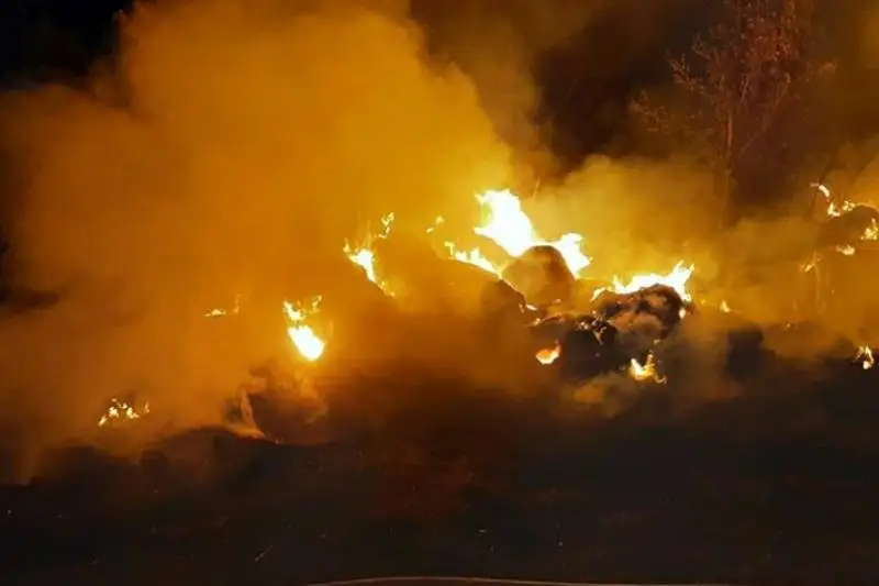 Случаи возгораний сена участились в ВКО