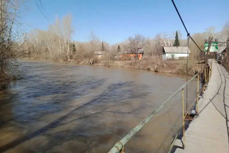 Подъем уровня воды в реке Ульба зафиксировали в Усть-Каменогорске