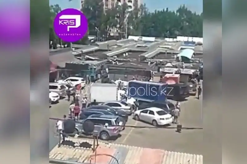 Стрельба произошла на рынке «Сары-Арка» в Алматы