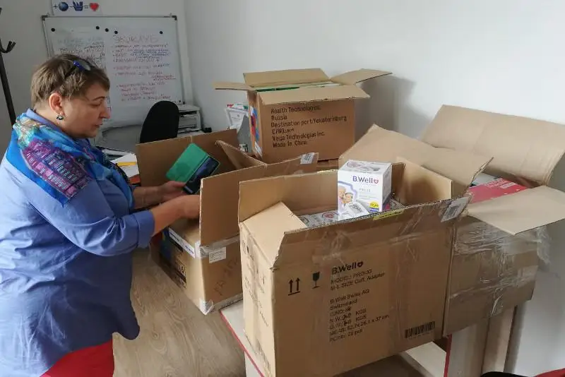 Гуманитарный груз для общественных организаций Павлодарской области пришёл из России