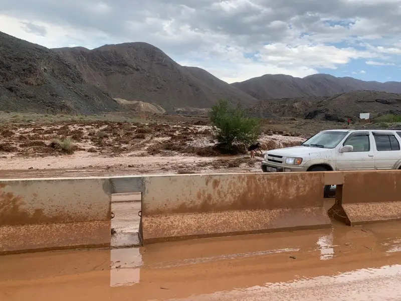 Ливни вызвали наводнение в Боомском ущелье Кыргызстана