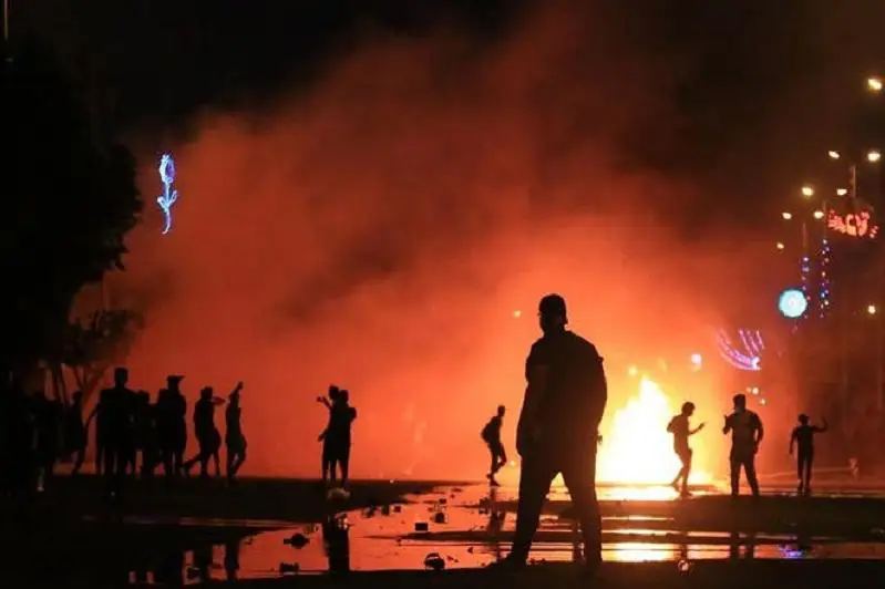 Разгон забастовки в иракской Кербеле, есть жертвы