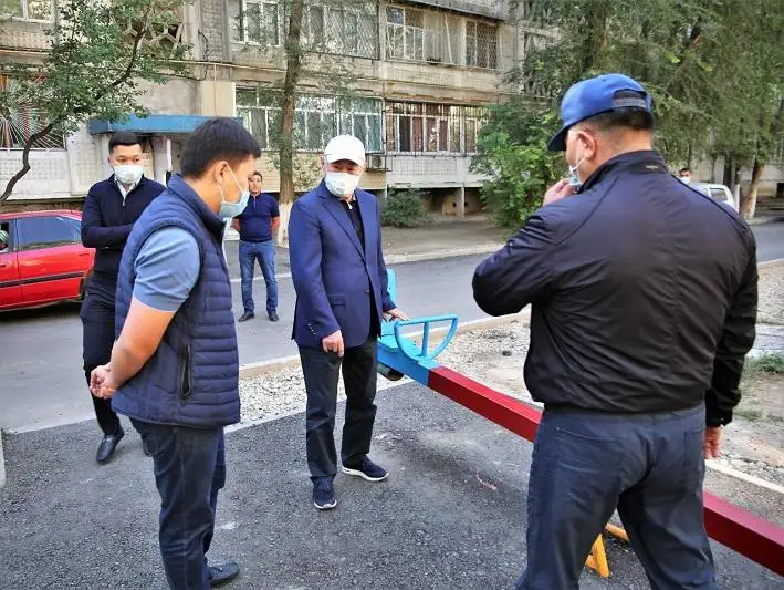 Более 160 дворов благоустраивают в Таразе