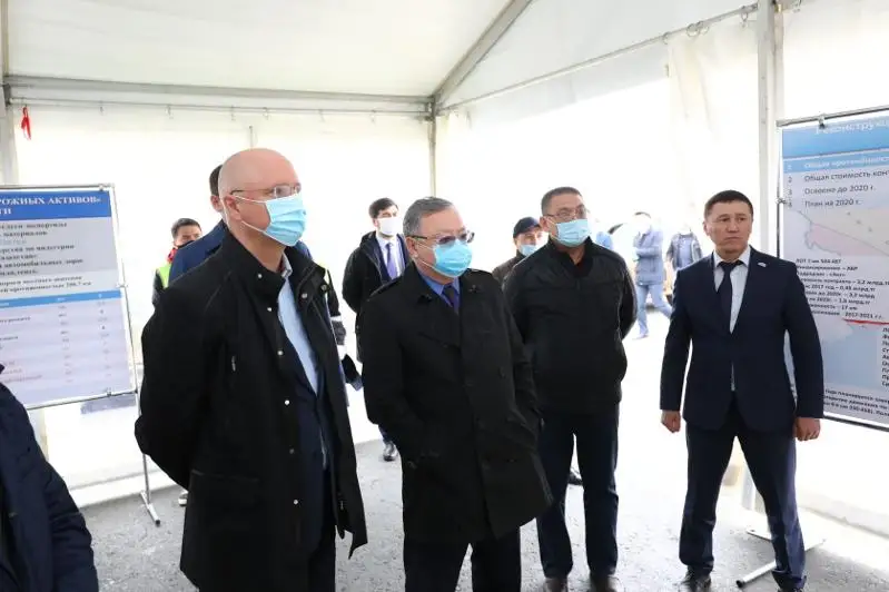 Роман Скляр ознакомился с ходом строительства дорог в Актюбинской области