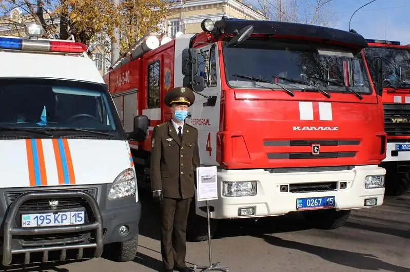 Новую технику приобрели для сельских спасателей в СКО