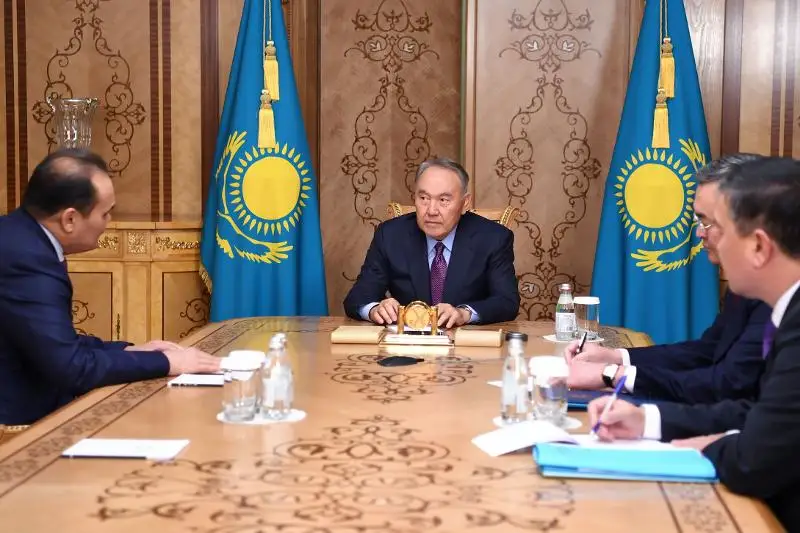 Багдад Амреев рассказал Нурсултану Назарбаеву о подготовке к 7-му саммиту Тюркского совета