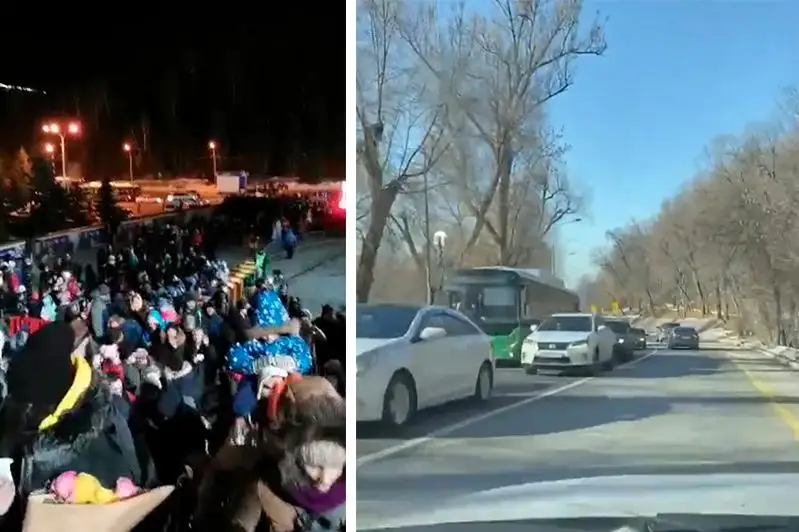 Алматинцы жалуются на пробки в Медеу: как собираются решить проблему