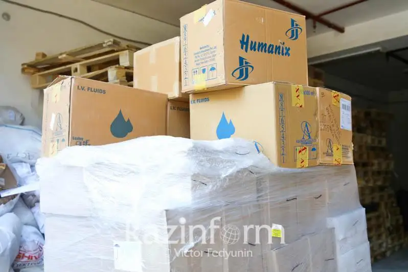 Около 300 наименований лекарственных препаратов привезли в Нур-Султан