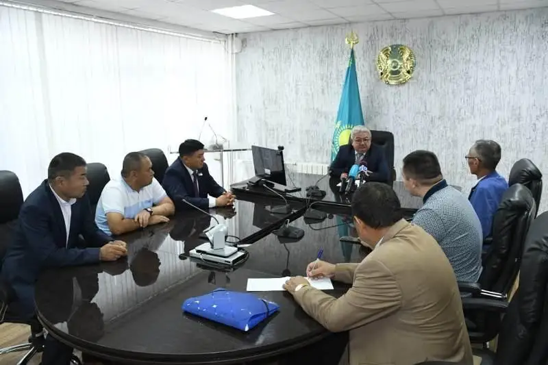 Туркестанские журналисты встретились с заместителем акима Северо-Казахстанской области