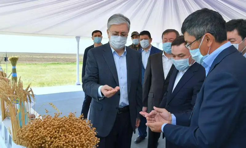 Видеообзор рабочей поездки Главы государства в Акмолинскую область