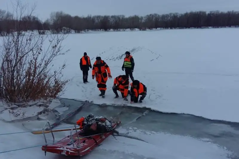 16 человек погибли с начала осенне-зимнего сезона на водоемах Казахстана
