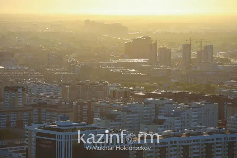 Дымку в столице прокомментировали в «Казгидромете»