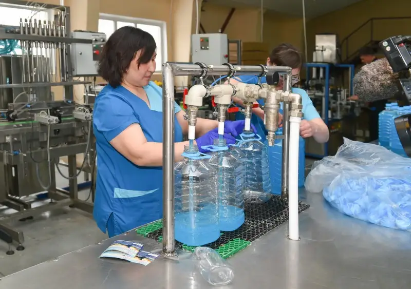 Фабрику бытовой химии запустили в СКО