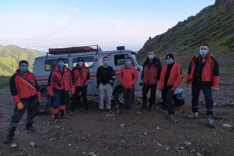 Мужчину с эпилепсией спасли в горах Заилийского Алатау