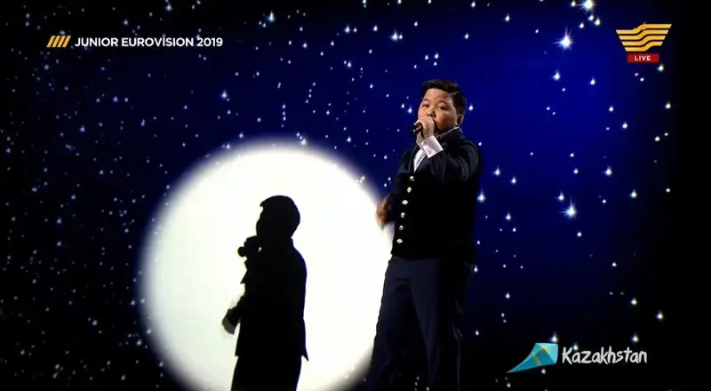 Видео с выступлением Ержана Максима на Eurovision Junior 2019 появилось в Сети