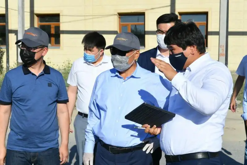 С благоустройством Туркестана ознакомился аким области