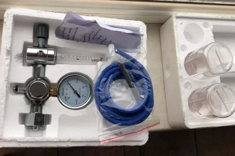 Сайрамские предприниматели подарили больнице 19 дыхательных аппаратов