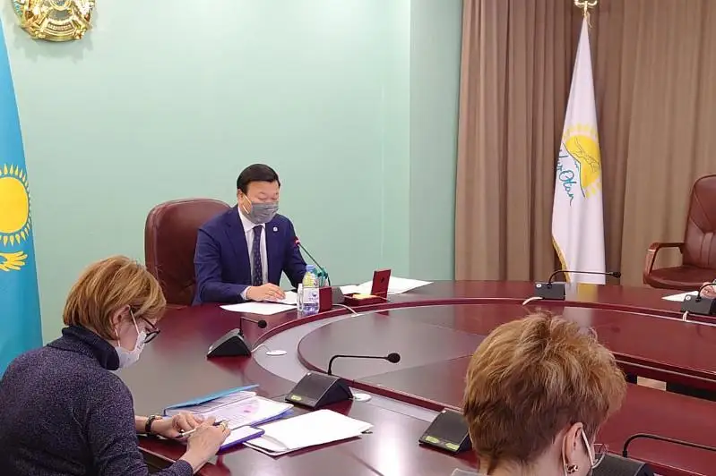 Глава Минздрава провел встречу с постоянным представителем ПРООН в РК