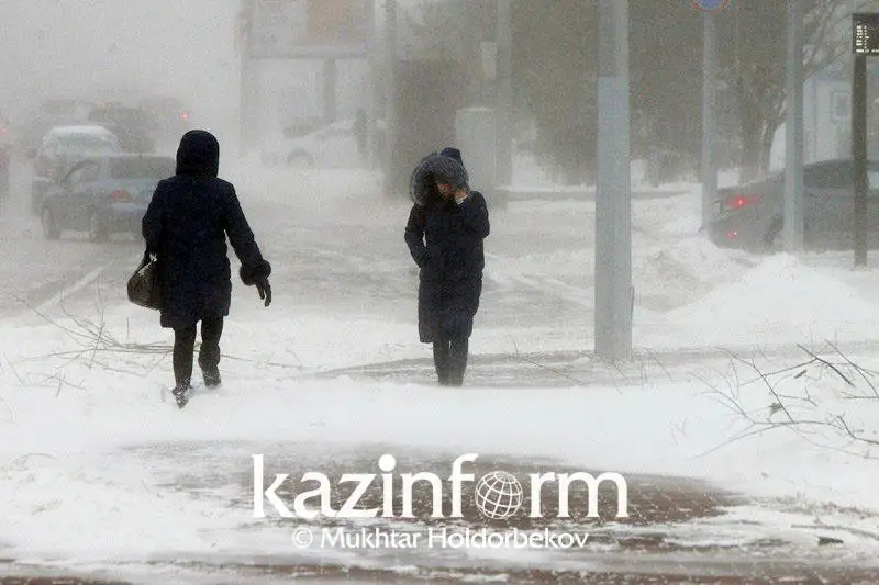 Туман, гололед и метель ожидаются 10 ноября в большинстве регионов Казахстана