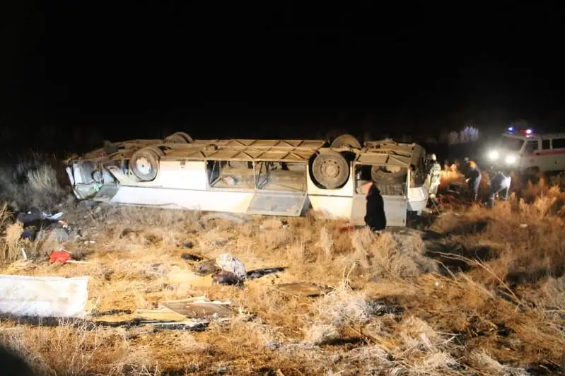 Минздрав: 21 пострадавший в ДТП в Кызылординской области находится под наблюдением