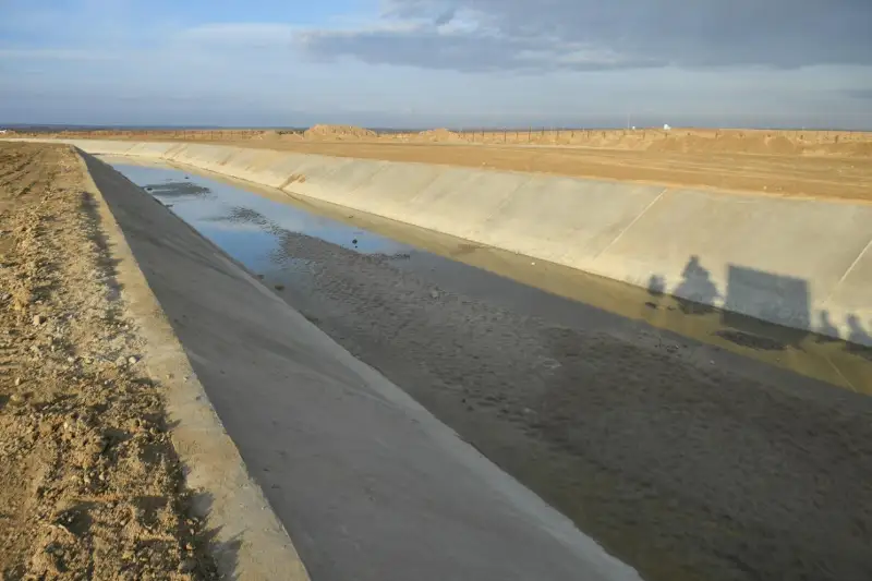 Магистральный оросительный канал капитально ремонтируют в Туркестане