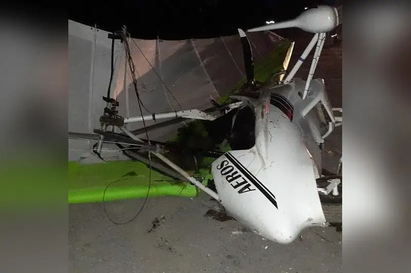 Дельтаплан упал в Алматинской области: пострадал один человек