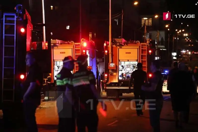 В Тбилиси произошел взрыв на газозаправочной станции