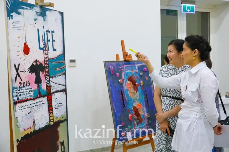 Молодые казахстанские художники представили свои работы в столице