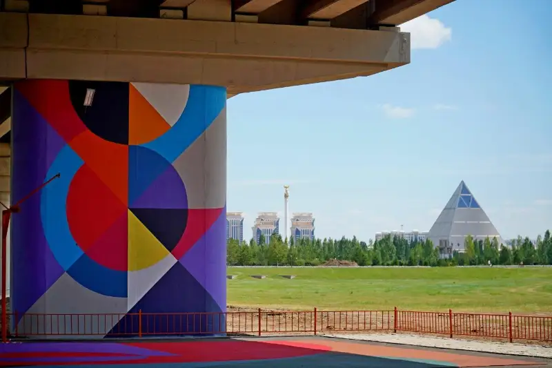 Арт-пространство появилось под мостом в столице