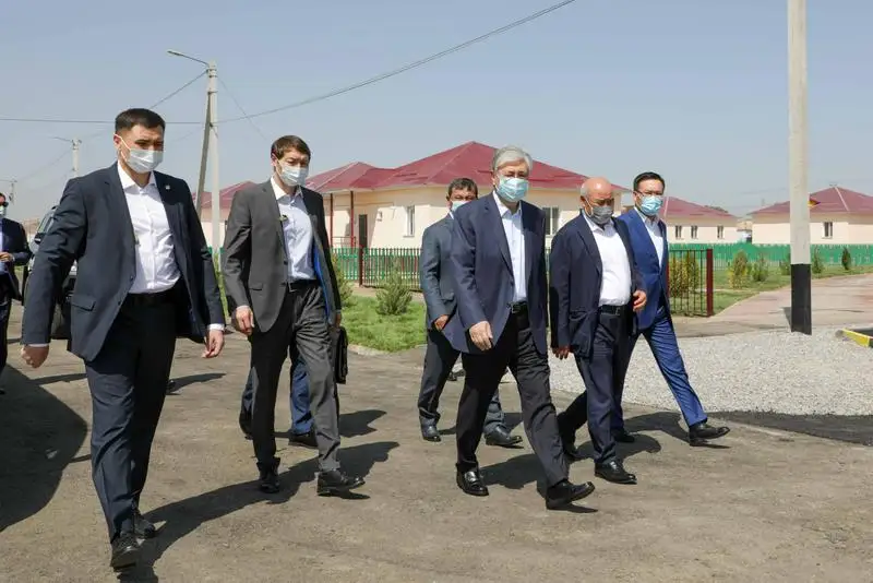 Опубликовано видео рабочей поездки Президента РК в Туркестанскую область