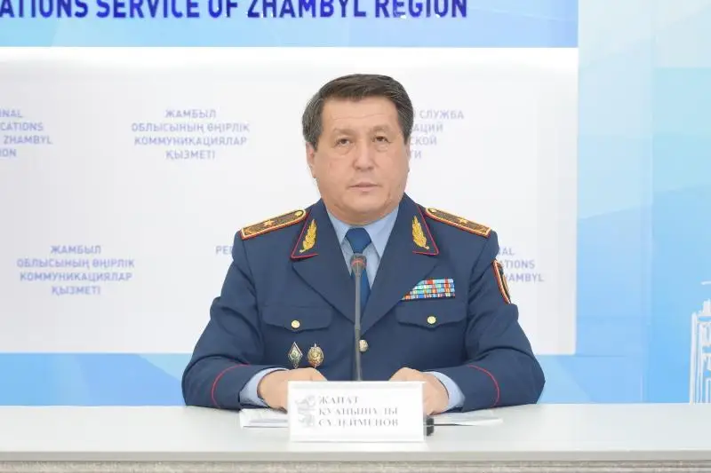 На 28% снизилась преступность в Жамбылской области