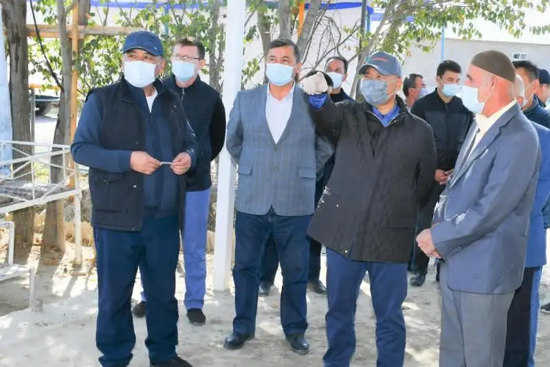 Аким Туркестанской области встретился с жителями Мактааральского района