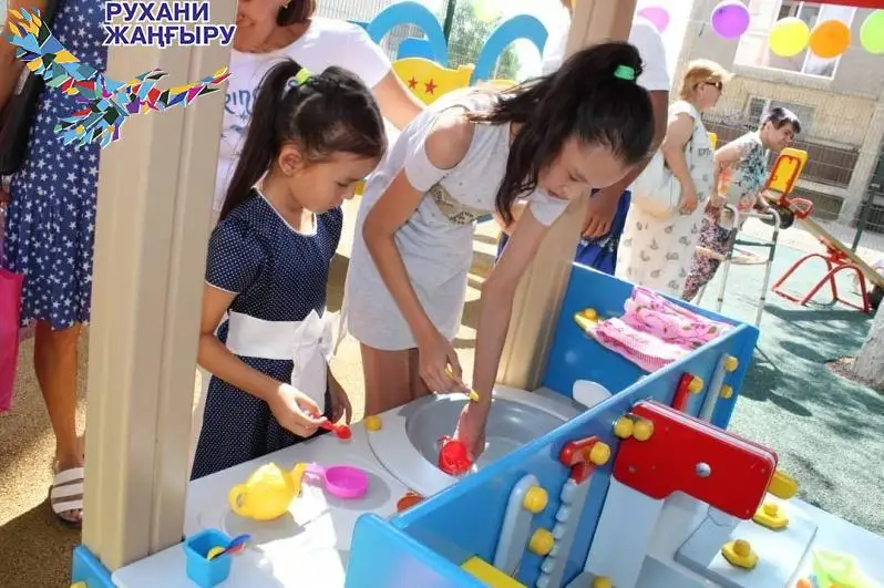 Игровую площадку для особенных детей оборудовали в Балхаше