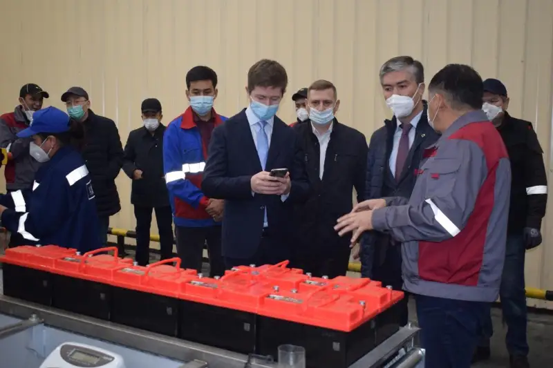 В Казахстане запустили новую технологию по производству аккумуляторных батарей
