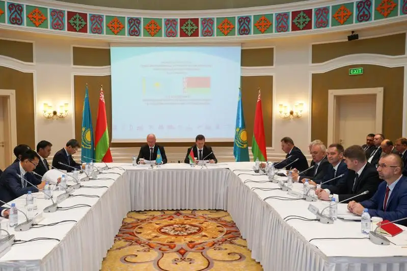 Роман Скляр принял участие в заседании Межправительственной казахстанско-белорусской комиссии