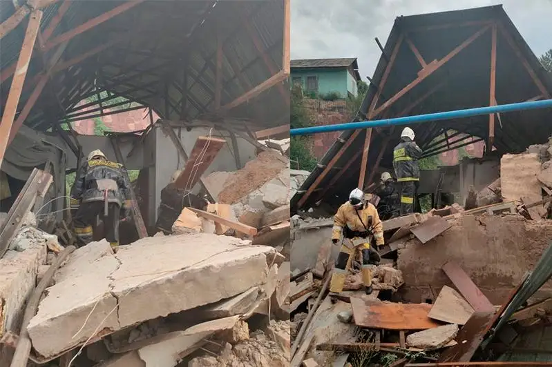 При взрыве газовоздушной смеси в частном доме в Алматы пострадала женщина