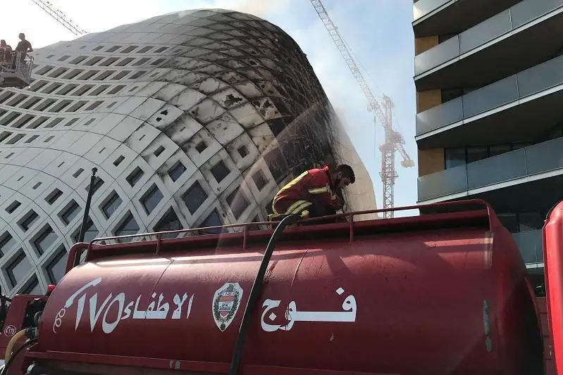 Еще один крупный пожар произошел в Бейруте